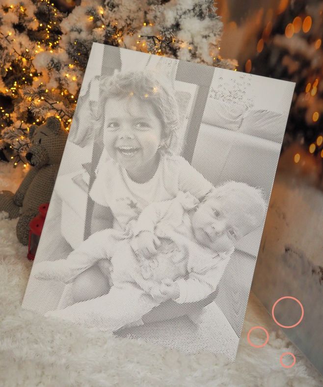 Tečkovaný obraz je dokonalý dárek pro všechny kreativní duše. Jednoduchý, osobní a plný kouzla Vánoc. 🎨✨ #vymalujsisam...